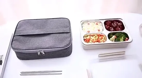 Custom Logo Portable Picnic Insulation Bag Cooler Lunch Thermal Bag