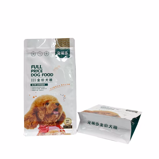 Aluminum Foil Matte Glossy Printing Eco Friendly Recyclable Plastic Packaging Bag for Cat Litter, Pet Food