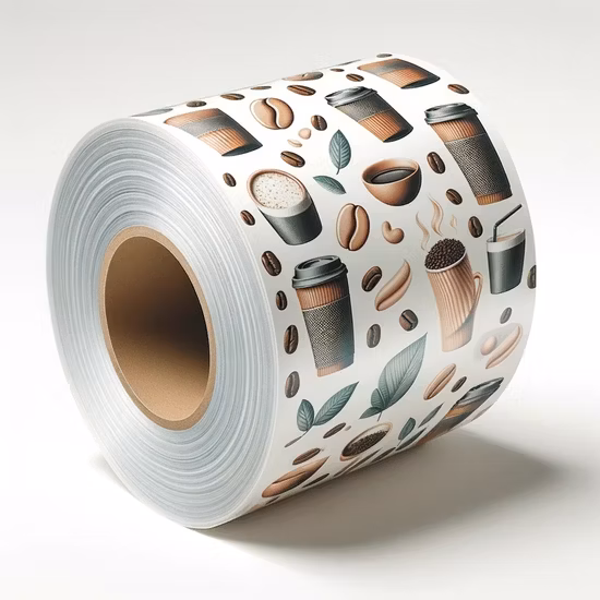 Custom Heat Sealable Packing Pouch Roll Metallized BOPP PE CPP Film for Food Cellulose Packaging Film Tea Snack Coffee Packaging