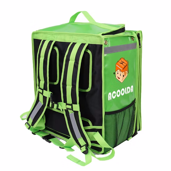 Promotional Reusable Waterproof Lunch Thermal Bag Aluminium Foil Everlasting Food Cooler Compartment Insulation Delivery Bag