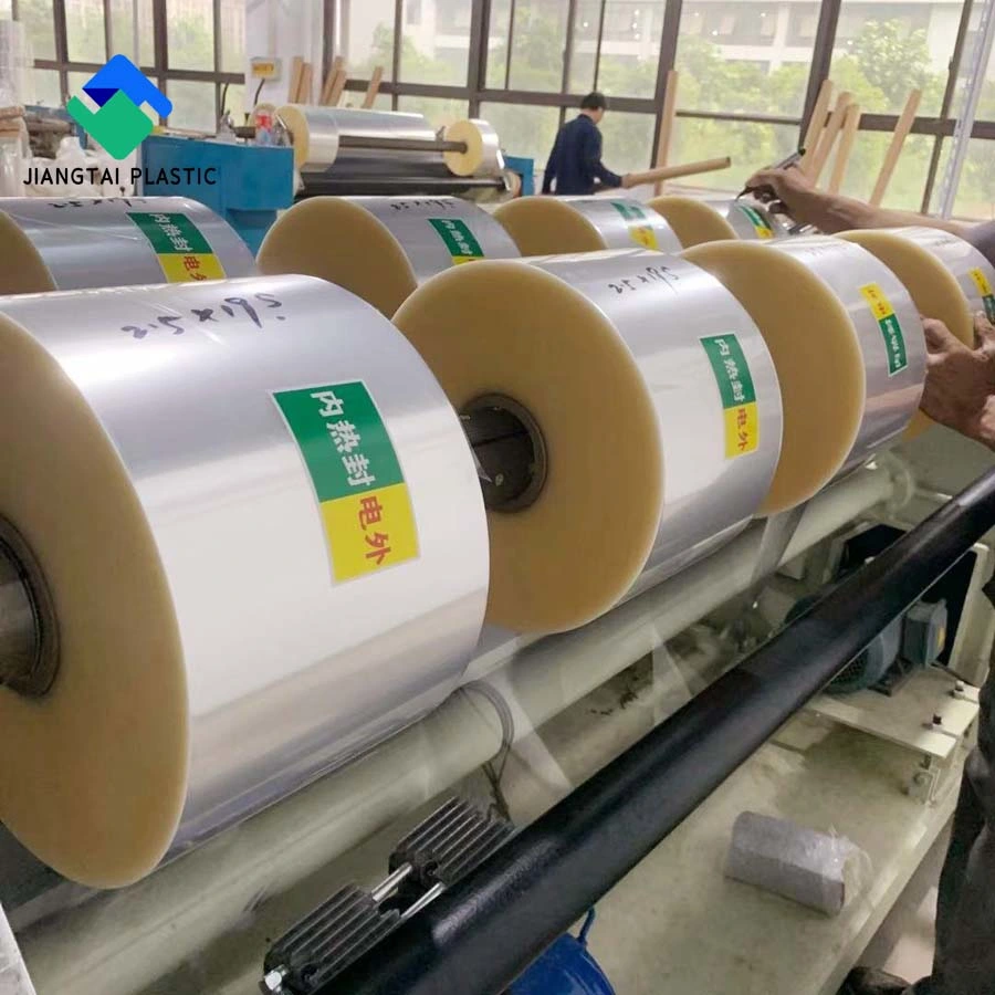 Jiangtai Jumbo Roll 510mm-1100mm Plastic Roll BOPP Film Anti Fog Film for Mushroom and Fruit Packing