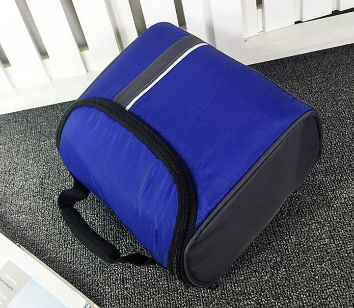 Polyester Insulated Cooler Bag for Keeping Food Fresh Thermal Lunch Bag Can Cooler Tote