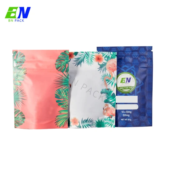 Modpe Recyclable Bag Tea and Powder Laminated Packaging Pouches