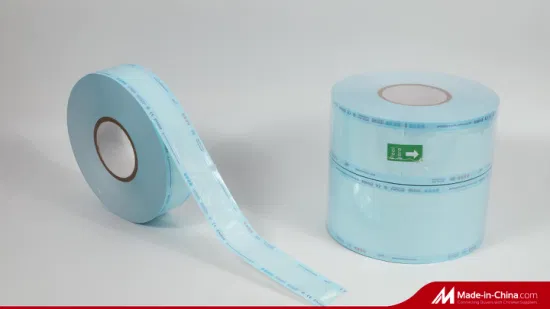 Disposable Medical Disinfection Self Seal Sterilization Pouch Roll Flat Reel
