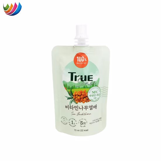Custom Printing Jelly Juice Bag Plastic Packaging Spout Chocolate Liquid Pouch