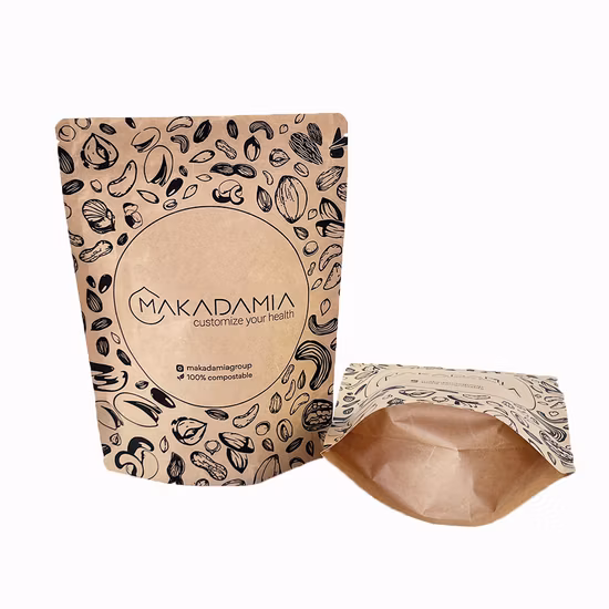 Biodegradable Plastic Zipper Stand
